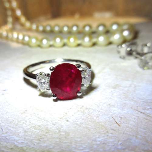 Ruby & Diamond Ring
