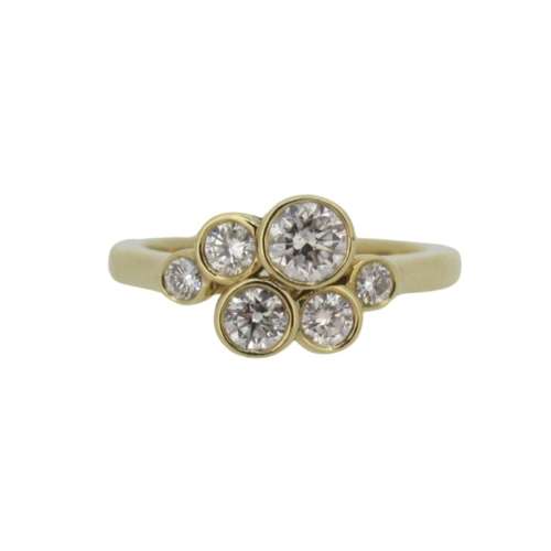 Diamond Bubble Ring
