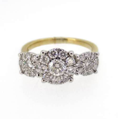 Triple Diamond Ring