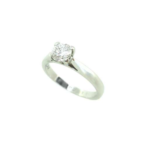 Platinum Diamond Solitaire Ring