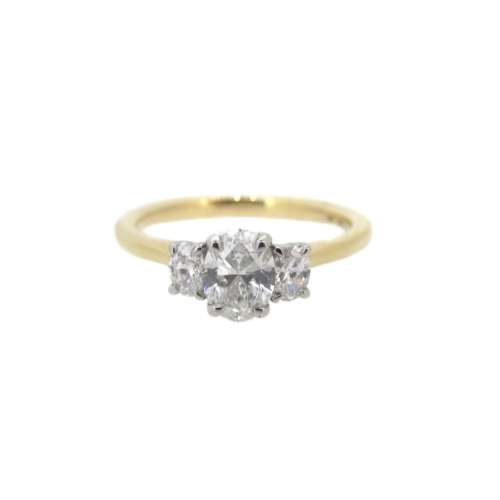 Diamond 3 Stone Ring