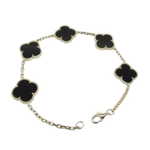 Gold Clover Bracelet
