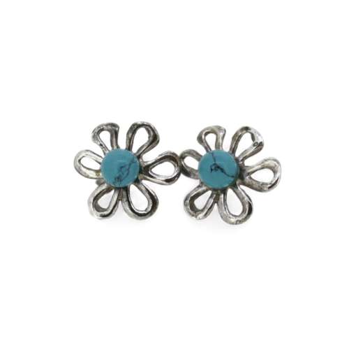 Silver Turquoise Earrings