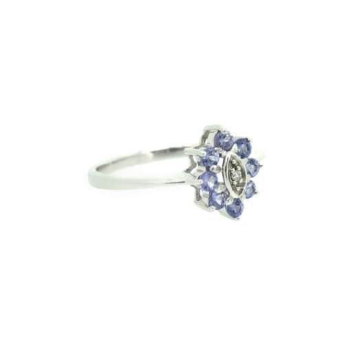 Tanzanite & Diamond Ring 