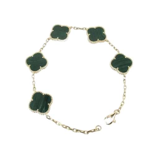 Gold Clover Bracelet