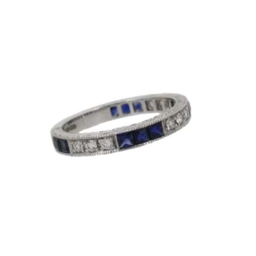 Sapphire & Diamond Ring