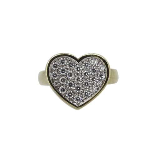 Heart CZ Ring