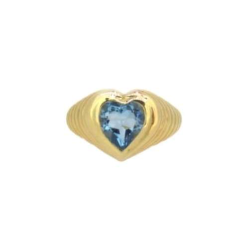 Blue Topaz Ring