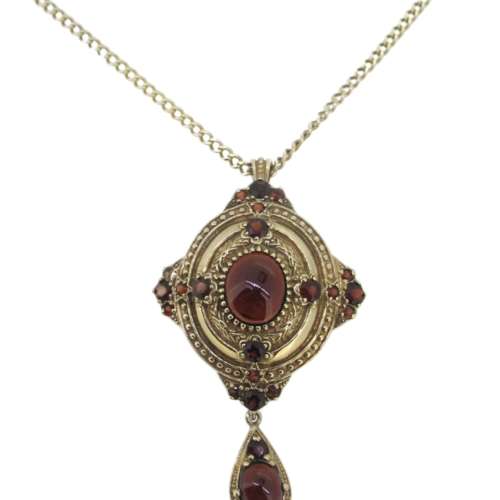 Vintage Garnet Necklace