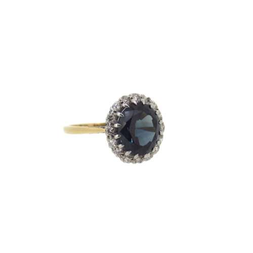 Green Sapphire Ring