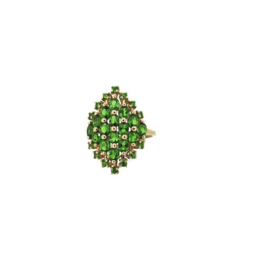 Green Garnet Ring