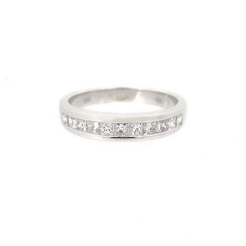 Diamond Half Eternity Ring