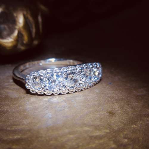 Antique Five Stone Diamond Ring