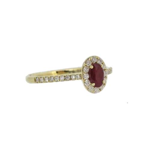 Ruby & Diamond Ring