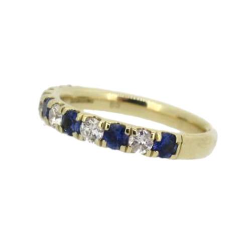 Sapphire & Diamond Ring