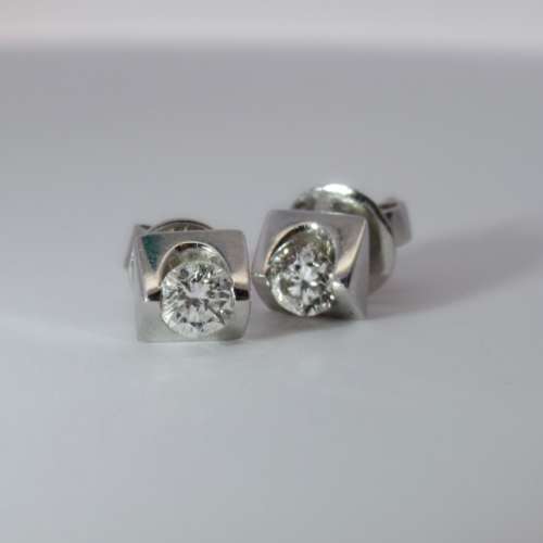 Diamond Stud Earrings