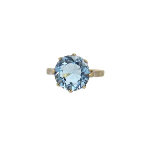 Blue Topaz Ring