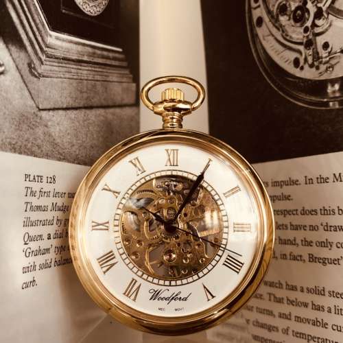 Woodford Mechanical Pocket Watch