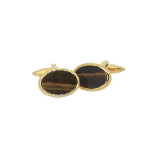 Tigers Eye Cufflinks