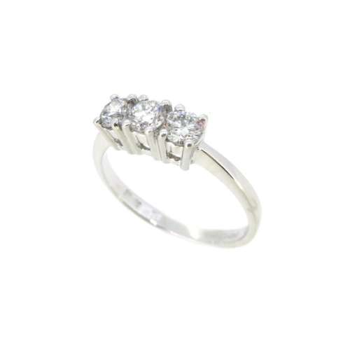 Three Stone Diamond Ring