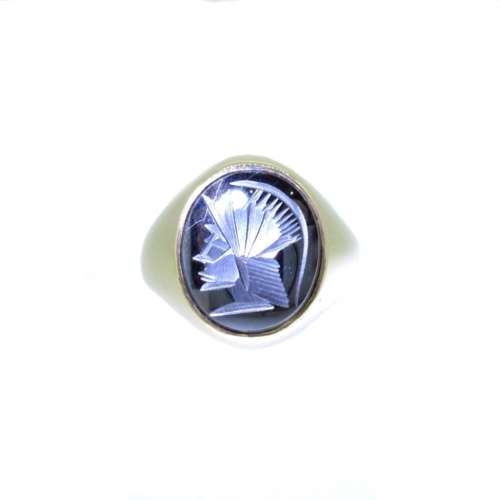 Gents Intaglio Signet Ring