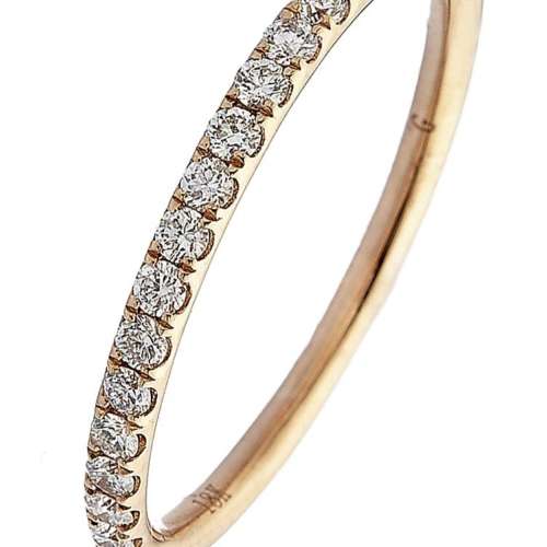 Diamond Half Eternity Ring