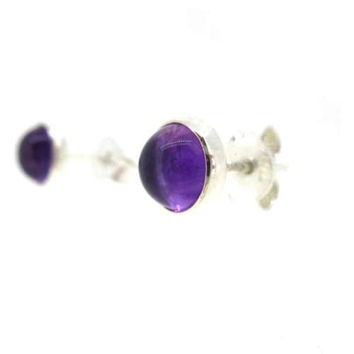 Amethyst & Silver Earrings