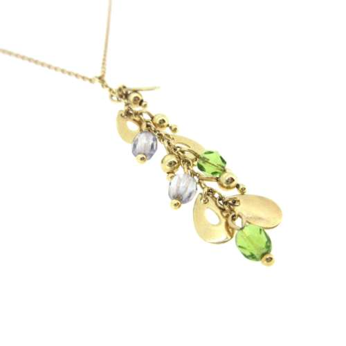 Peridot & Iolite Necklace